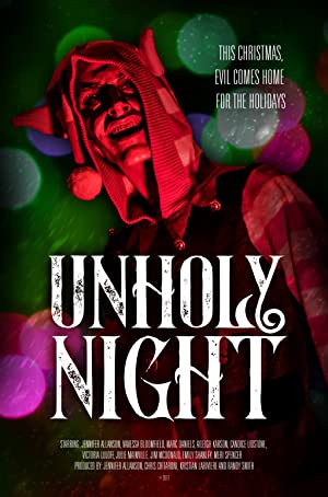 Unholy Night (2019) starring Emily Shanley on DVD